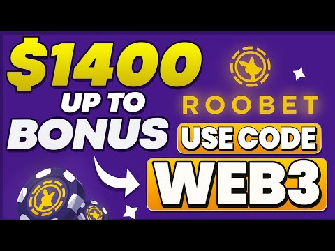 Roobet Promo Code "WEB3" — up to $1400 CASHBACK / Roobet BEST Bonus Code 2025 review WEB3 promo code