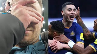 ABSOLUTELY EMBARRASSING AGAIN!!! TOTTENHAM 1 NEWCASTLE 2 - LIVE MATCH REACTION