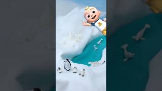 How many can YOU find? 🐧 CoComelon Animal & Toy Play Challenge #kids #shorts