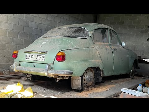INCREDIBLE SAAB TWO STROKE BARN FIND | ABANDONED FOR 36 YEARS