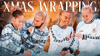 The Christmas Wrapping Challenge 🎁 l Bartrip and Summanen vs Gunning-Williams and Tandberg 🎄