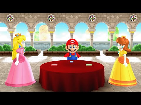 Mario Party 9 - Mario vs Peach vs Daisy - Boo's Horror Castle
