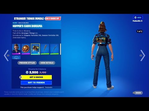 FORTNITE STRANGER THINGS ITEMS RETURNED AFTER 2000 DAYS?