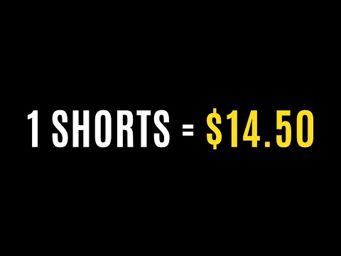 Earn $14.50 PER YOUTUBE SHORTS Watched - Make Money Online