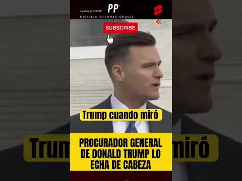 Procurador General de Trump lo echa de cabeza #ppenvivo #noticias #internacionales