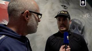 Ty Ronning nach dem 2. Viertelfinalspiel gegen die Straubing Tigers am 27.03.2026