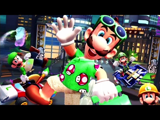 Mario Kart Tour Singapore Tour Gameplay