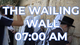 The morning at the Wailing Wall בוקר בכותל במערבי