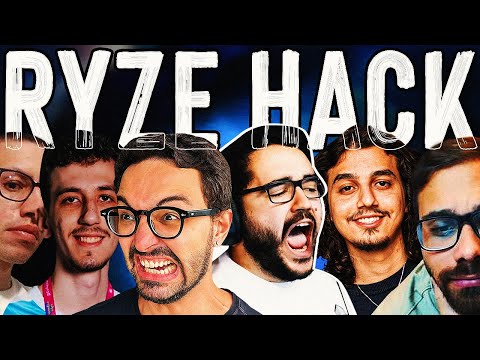 RYZE DO TAKESHI DE HACK vs 5 HIGH ELO!
