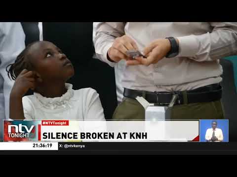 YouTube video thumbnail: KNH Achieves Milestone by Switching on Cochlear Implants for Children With Profound Hearing Loss