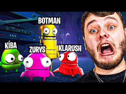 5 IDIOTŮ VS HOROROVKA | REPO | Morry&@BoTmAnGOD&@Klarush&@ZurysHraje&Kíba