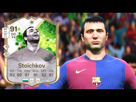 Es Una Locura! 😱 Hristo Stoichkov 91 Grassroot Greats SBC Review I FC 25 Ultimate Team