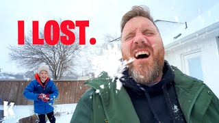 Snowball Fights in the Winter Storm (A Real Life Vlog)