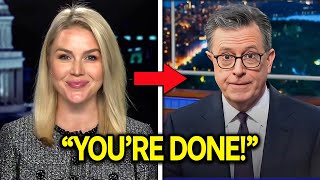 Stephen Colbert INSULTS Karoline Leavitt on Live Tv–Her Response Leaves Entire Studio Speechless!