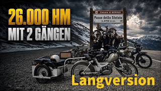 Mit 7 Simson SR2 über die Alpen - Langversion