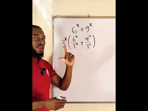 Simple factorization of 6^x + 9^x