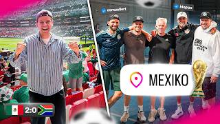 Ich war LIVE beim WM ERÖFFNUNGSSPIEL in MEXIKO 🇲🇽⚽  WM Stadionvlog 🏟️