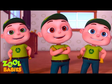 Let's Recycle And More | Zool Babies Hindi Series | बच्चों के कहानियाँ | Kids Cartoon Animation