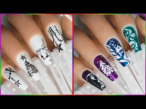 Christmas Nail Art for Beginners: Cute and Quick Designs |🎁🔔Magical Winter Nail Art Compilation | 💖🎄