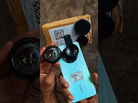 2 in 1 mobile lens 🔥💯 মোবাইল দিয়ে ডিএসএলআর এর মত ফটো ভিডিও ক্যাপচার 🔥💯 #miniblock #miniv