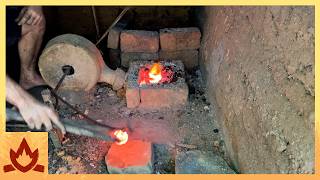 Primitive Technology: Re-smelting previously made iron