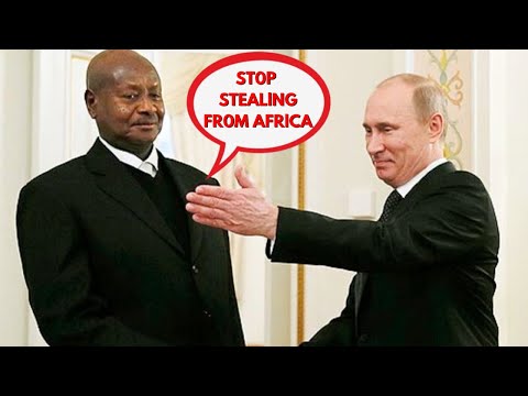 President Yoweri Museveni SH0CKS Vladimir Putin told him the West is STEALlNG from AFRICA.