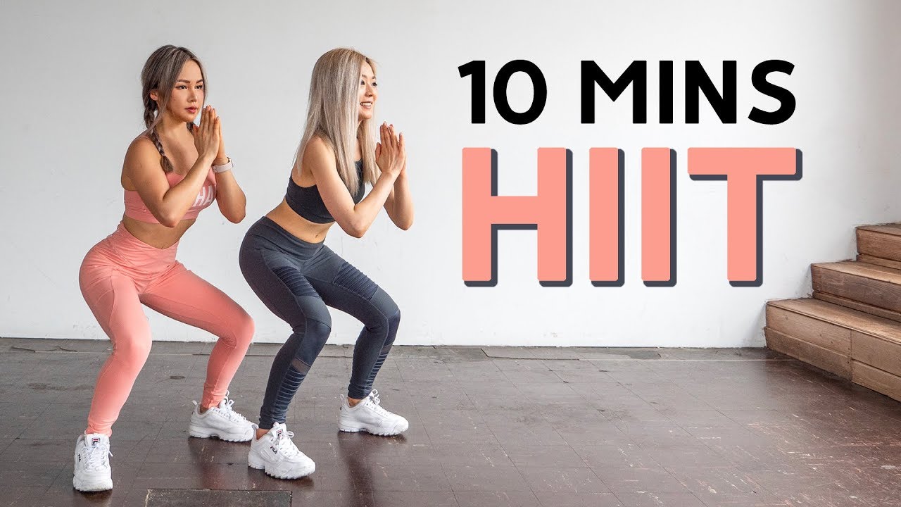 10 Mins HIIT Workout to get LEAN Working Out with A Viewer