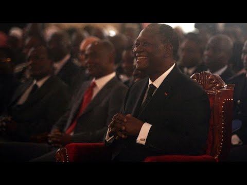 YouTube video thumbnail: Ivory Coast President Set to Announce Whether He Will Seek a Fourth Term