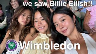 OUR TRIP TO LONDON VLOG!!! (Wimbledon, Billie Eilish)