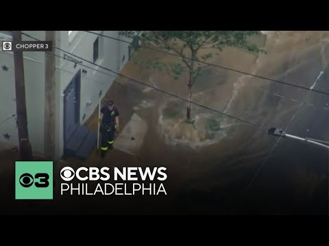 North Philadelphia street remains closed after water main break