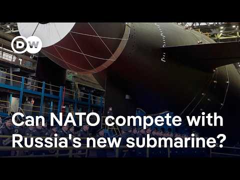 YouTube video thumbnail: Russia Unveils New Nuclear Submarine to "Protect Its National Interests"
