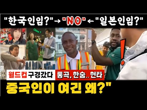 100만뷰💗[카타르에 간 중국인들⚽현장감100퍼] 통곡..한숨.."견디기 힘들었다."🩸월드컵 구경갔다 현타 온 중국인들ㅣ"한국인이죠?"→"중국인인데.."→"여긴 웬일로?"ㅣ직캠들