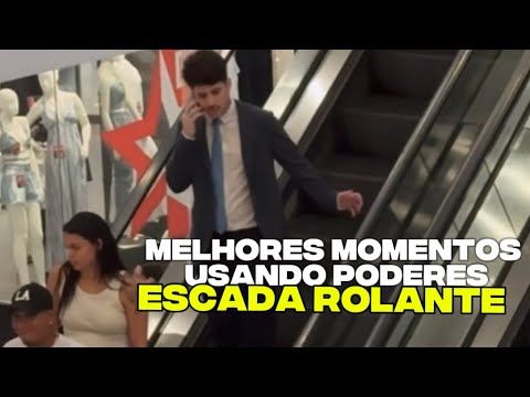 MELHORES PODERES NA ESCADA ROLANTE • PARTE 03
