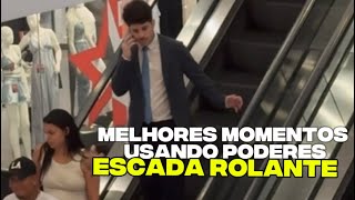 MELHORES PODERES NA ESCADA ROLANTE • PARTE 03