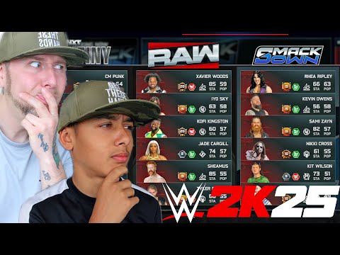 NEW WWE 2K25 DLC ROSTERS ARE READY FOR GM MODE