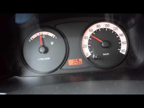 KIA Picanto SA 1.1 AT Разгон с 0 до 100 км