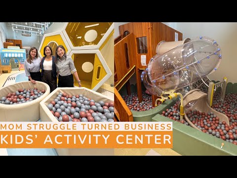 Struggling Mom Creates Space Where Working Moms Can Work & Watch Their Kids! BUSINESS IDEAS 2025