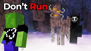 We Survived the SCARY MOBS in the PALE GARDEN in Minecraft..