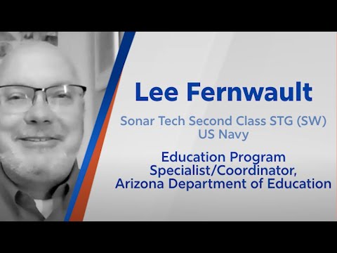 click to watch video of Lee Fernwault, Education Program Specialist with the Department of Education