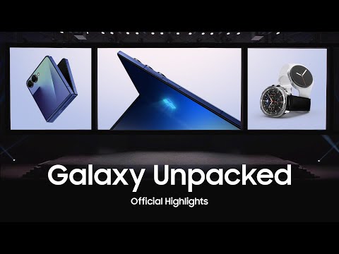 Galaxy Unpacked Juillet 2025 | Samsung