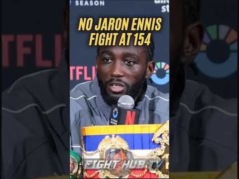 Terence Crawford SHUTS DOWN Jaron Ennis' fight at 154!
