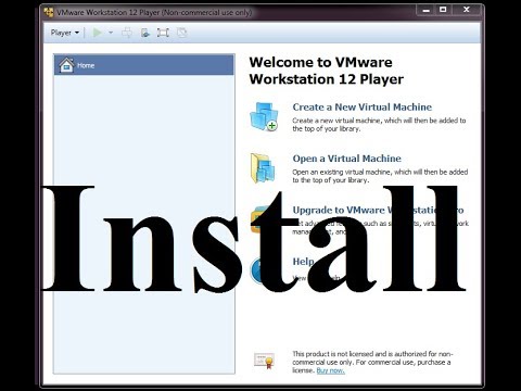 tensoftwares vmware workstation player 12 download