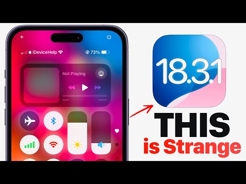 iOS 18.3.1 - This is a STRANGE Update!