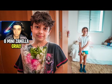 O MINI ZANELLA Γ MUITO CRIA, MAU NASCEU E JΓ Γ ATACANTE!!