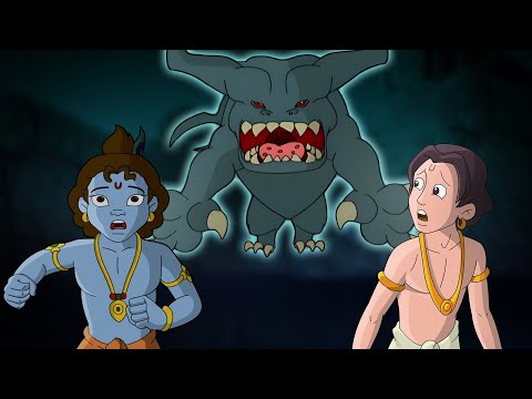 Krishna The Great - तारापिस्का राक्षसी का अंत | Hindi Stories For Kids | Cartoon For Kids