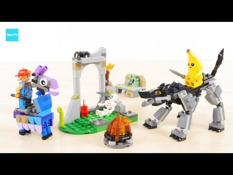 レゴ フォートナイト ピーリーとスパークプラグのキャンプ場 77075 ／ LEGO FortnitePeely & Sparkplug's Camp Speed build & Review