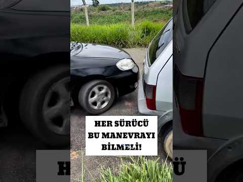 Her sürücü bu manevrayı bilmeli!😎 Siz biliyor musunuz⁉️
