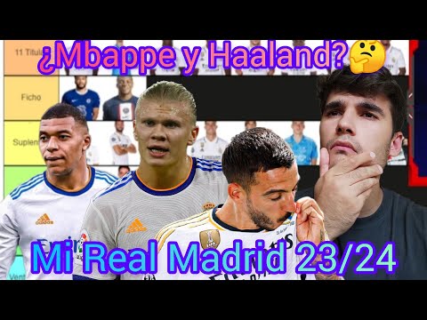 MBAPPE al Madrid (Mi TIER LIST Real Madrid 23/24)