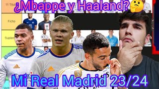MBAPPE al Madrid (Mi TIER LIST Real Madrid 23/24)
