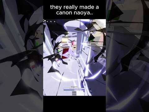 CANON NAOYA IN JJS! #shorts #jujutsushenanigans #roblox